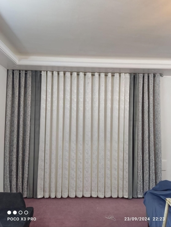 شستشو ونصب پرده نوین