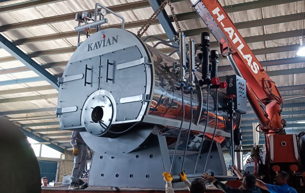 دیگ بخار تناژ بالا – بویلر تاسیسات کارخانه