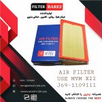 تولید وپخش انواع فیلتر هوا و روغن خودرو سبک با نام تجاری بارز